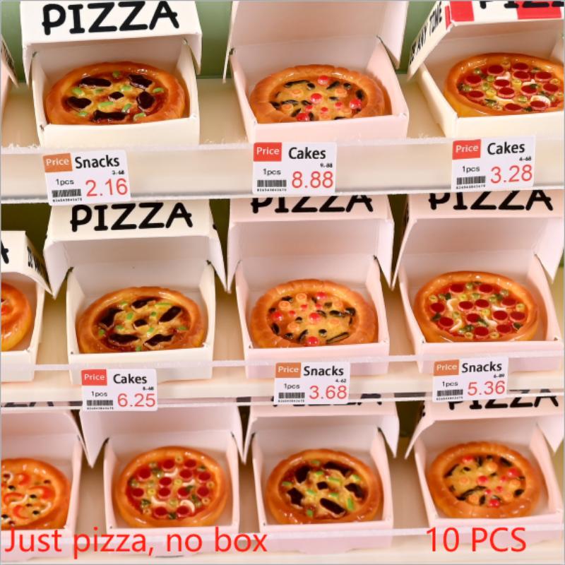 Kids Toys Kitchen - 10 stuks schattig poppenhuis miniatuur gesimuleerde