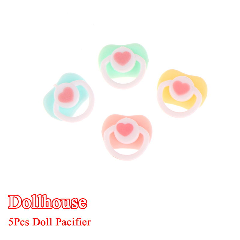 Kids Toys Play - 5 Stuks Mooie Mini Pop Fopspeen