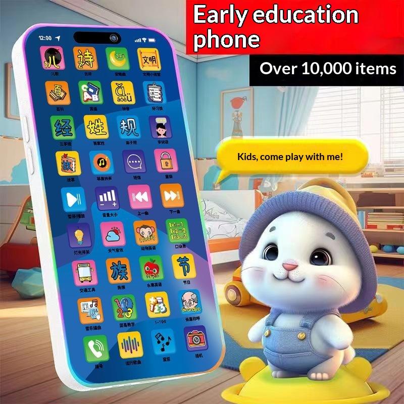 Kids Toys Play - Interactieve simulatietelefoon speelgoedset voor peuters met