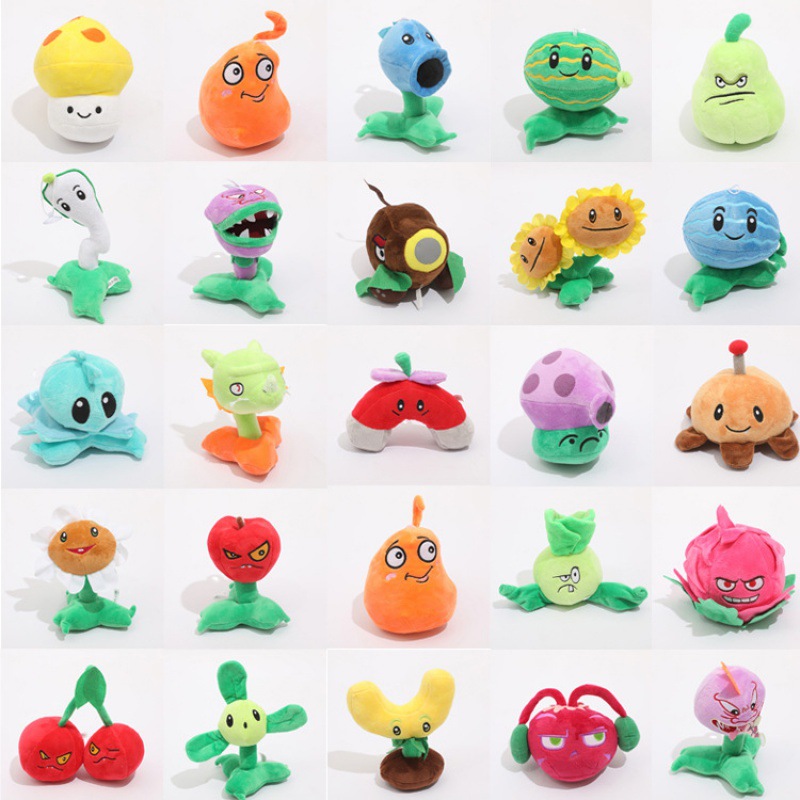 Kids Zombie Toys - Plants vs Zombies Knuffels 13-20 cm