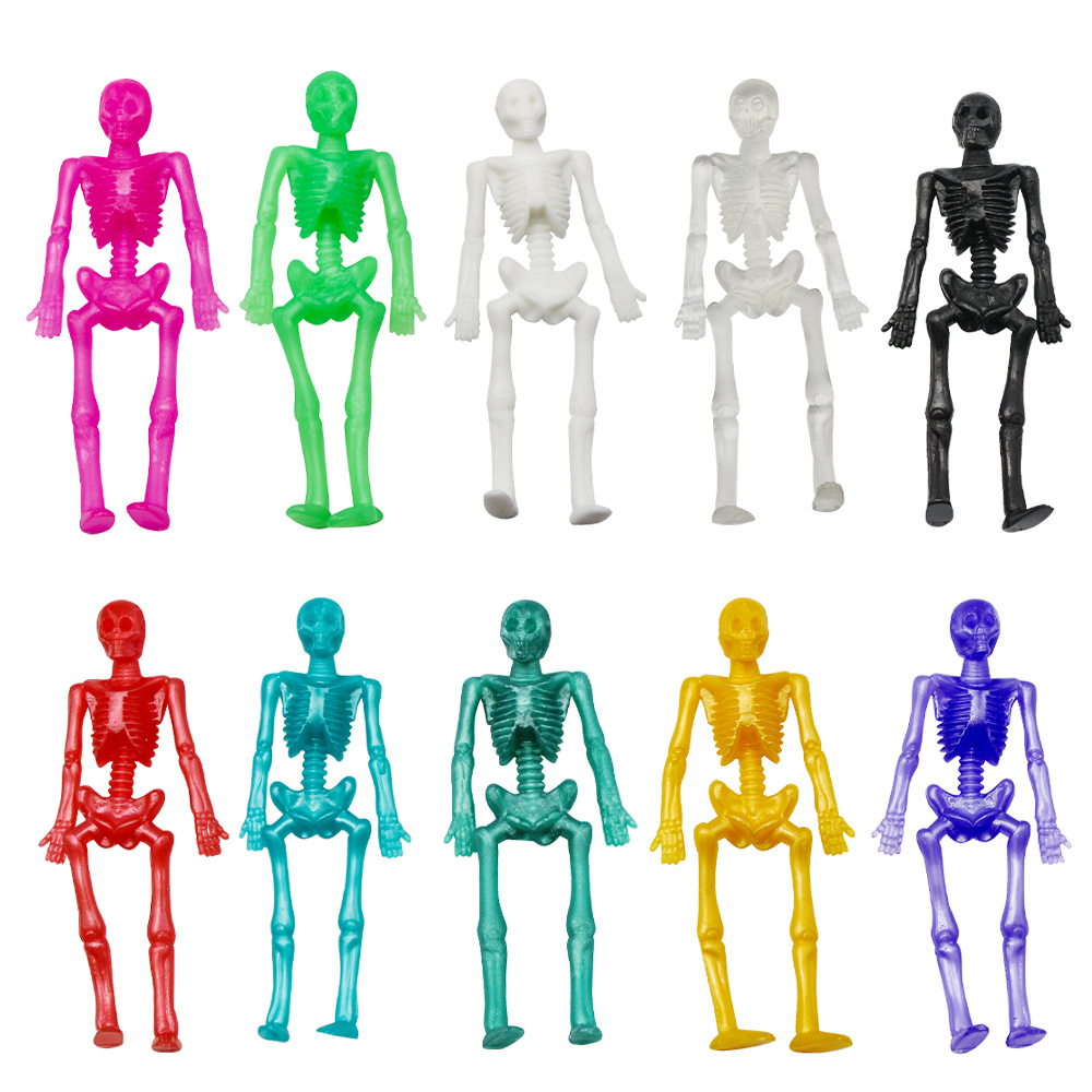 Kids Zombie Toys - 15/25PCS Rekbaar Skeleton Man Party Gunsten