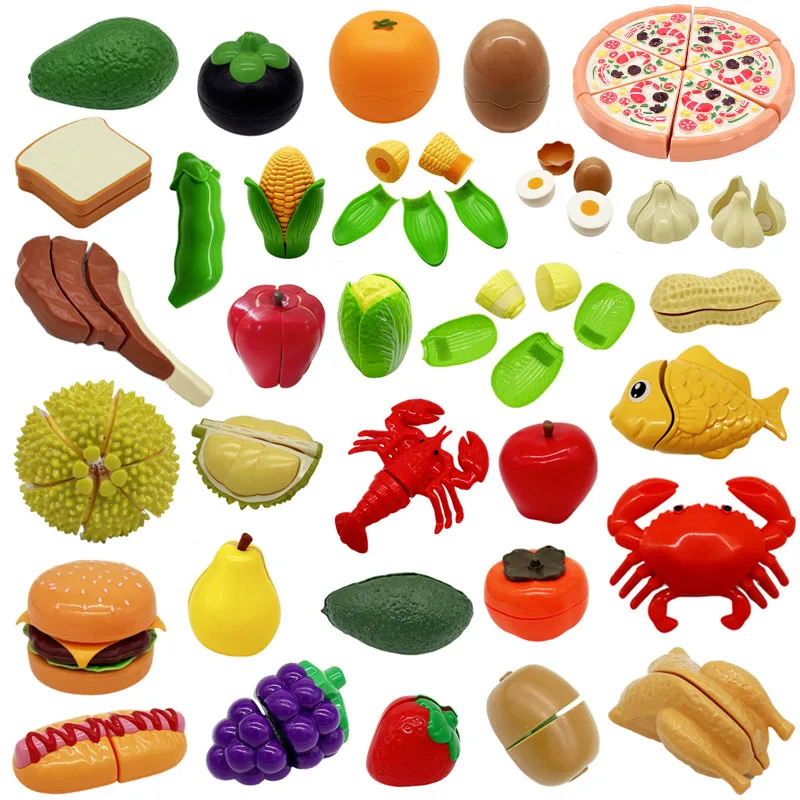 Play Kitchen Set - Montessori Huis Spelen Snijden Fruit Pitaya