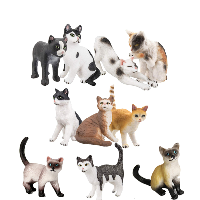 Kids Toys Reviews - Kat Model Speelgoed Boerderijdieren Miniaturen Siamese