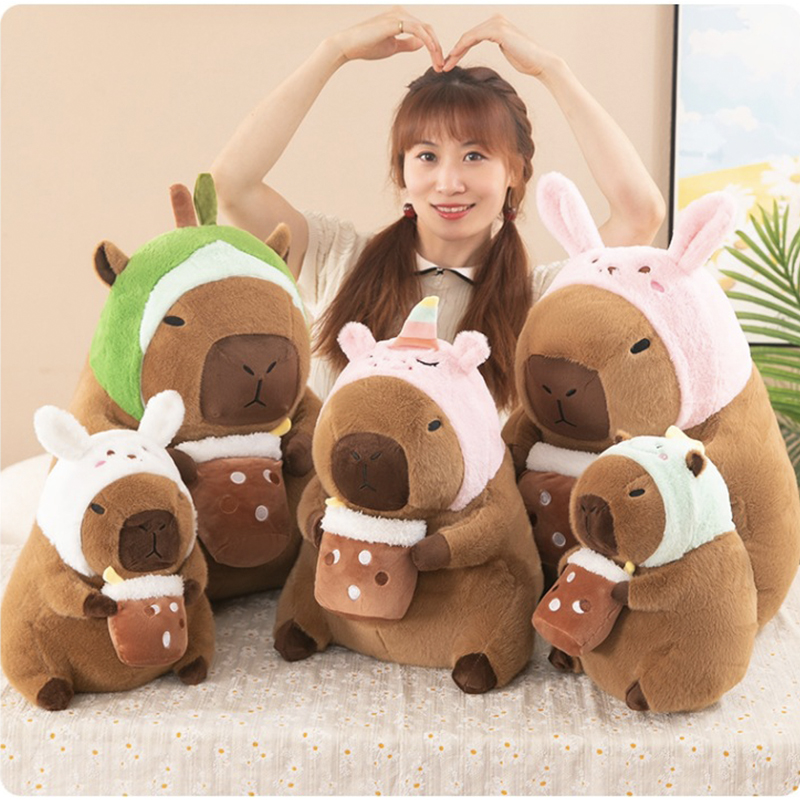 Unicorn Stuffed Toy - Capybara Pluche Speelgoed Simulatie Capibara Cosplay