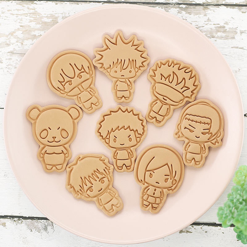 8-delige Jujutsu Kaisen cake-  - Kids Toys Kitchen recensie en prijs