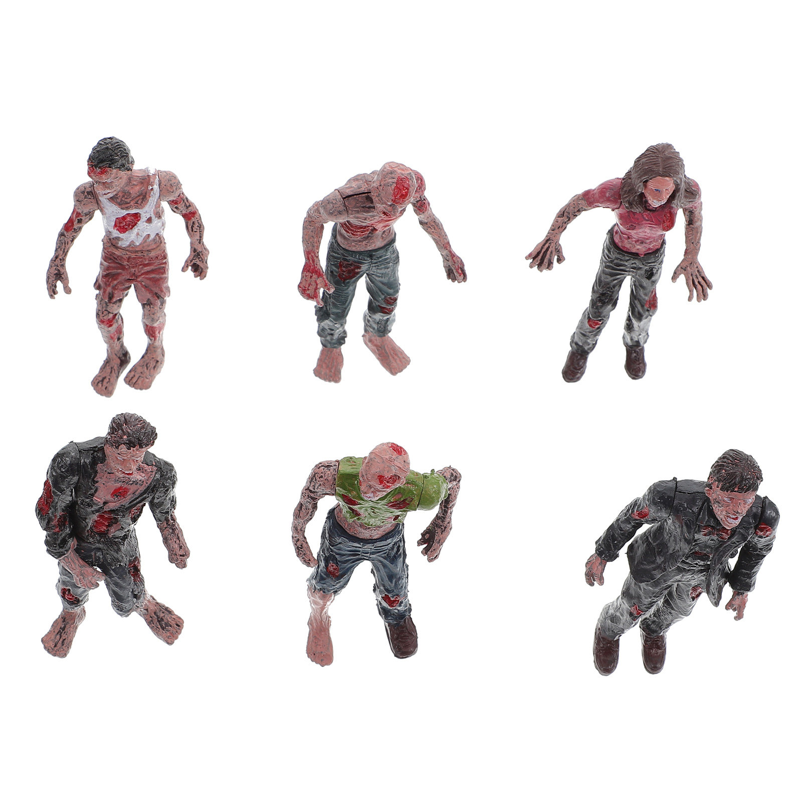 6 Stuks Halloween Decoratie Sp - Kids Zombie Toys recensie en prijs