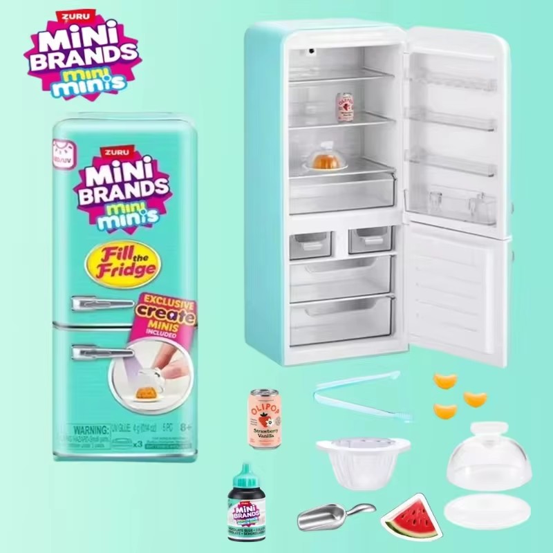 HOT LED verlichte mini koelkas - Play Kitchen Set recensie en prijs