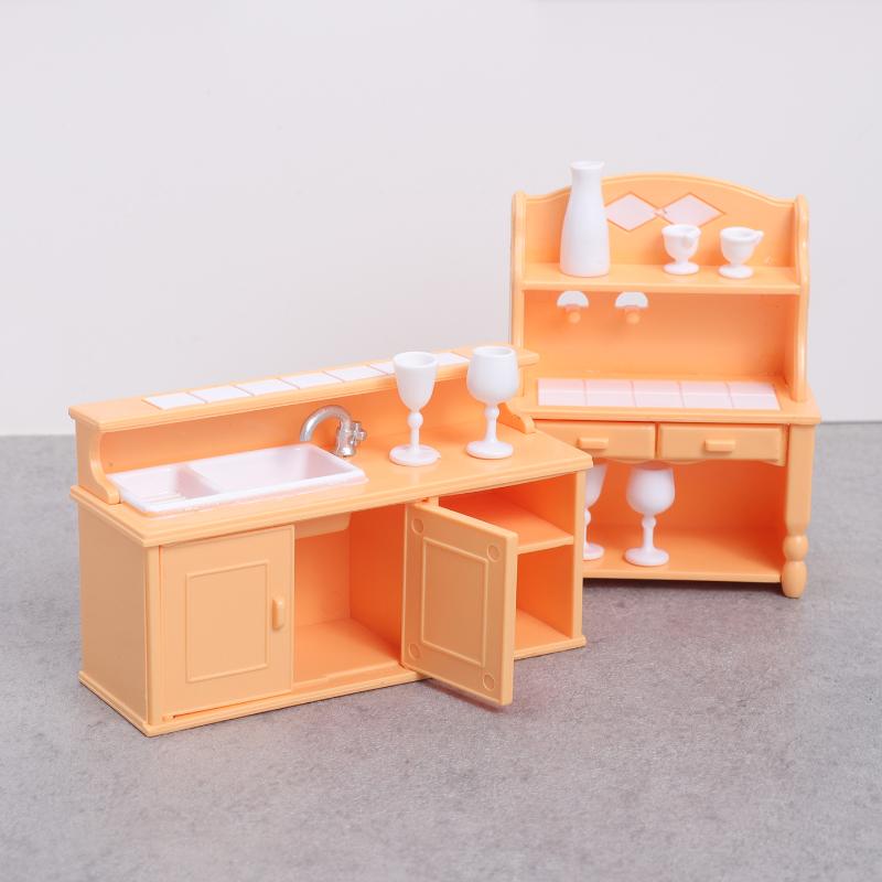 (.) 1 Set Poppenhuis Keukenmeu - Play Kitchen Set recensie en prijs