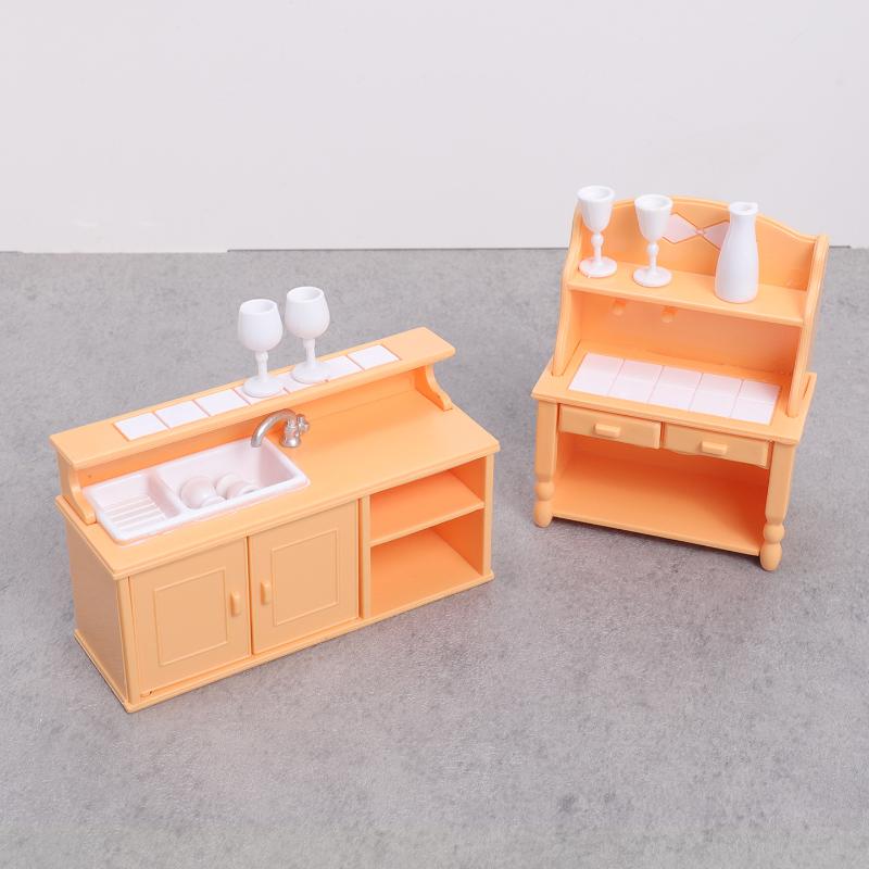 (.) 1 Set Poppenhuis Keukenmeu - Play Kitchen Set recensie en prijs