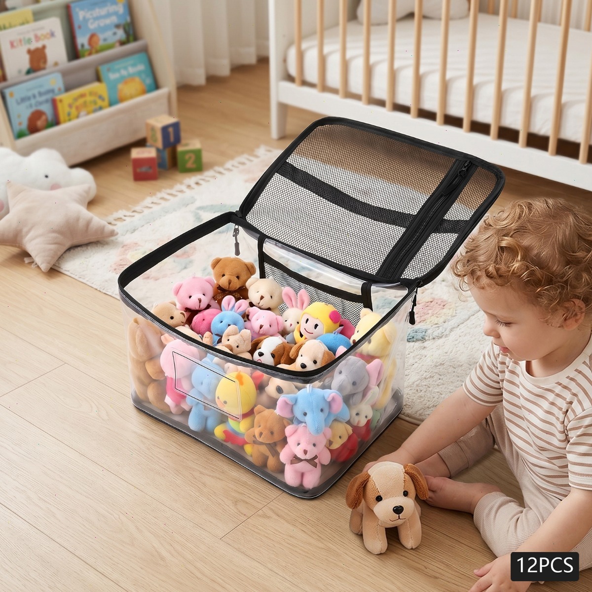 12-delige opbergbox voor speel - Kids Zip Toys recensie en prijs