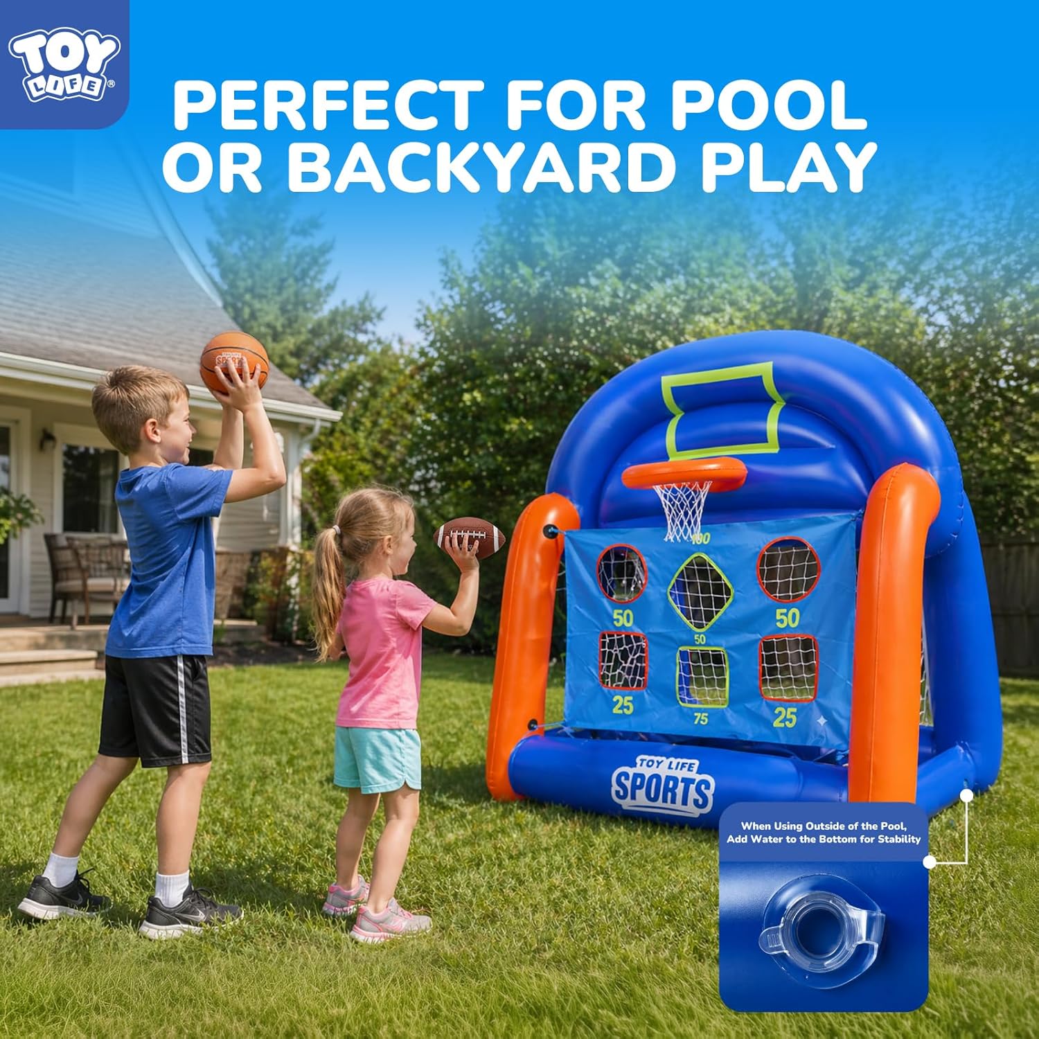 Opblaasbare multi-sport zwemba - Kids Toys Play recensie en prijs
