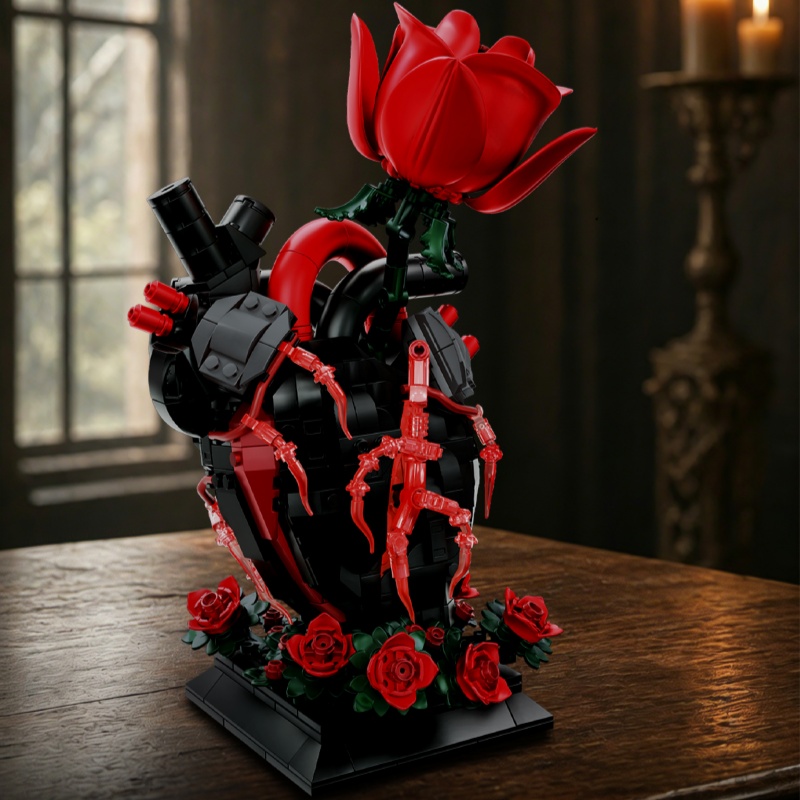 MOC Doneren Een Hart Bloem Bou - Kids Toys Donation recensie en prijs