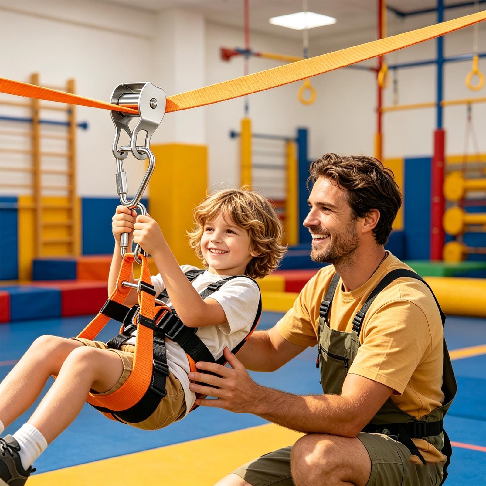 Zipline voor kinderen, evenwic - Kids Zip Toys recensie en prijs