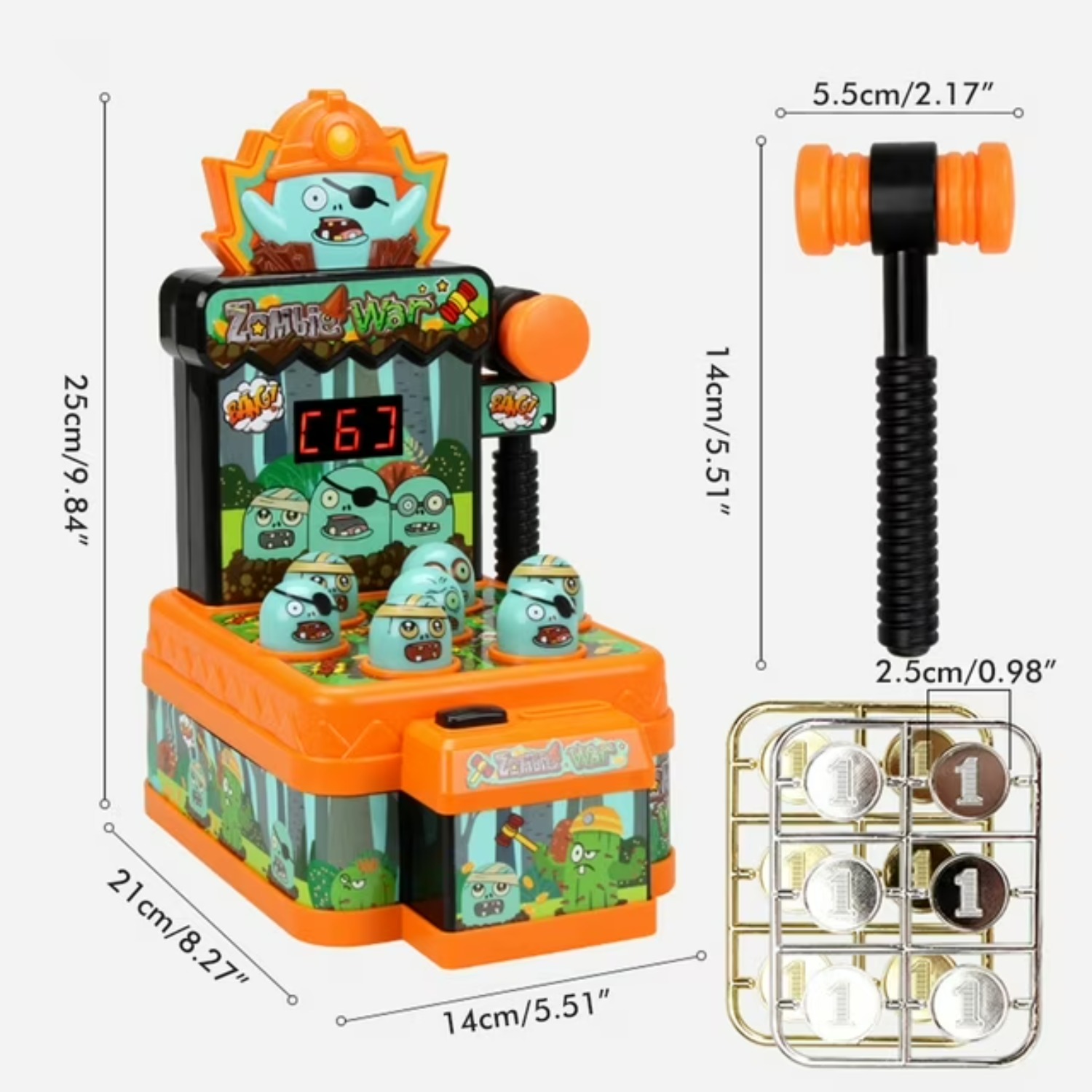 Zombies Whack Game-speelgoed v - Kids Zombie Toys recensie en prijs