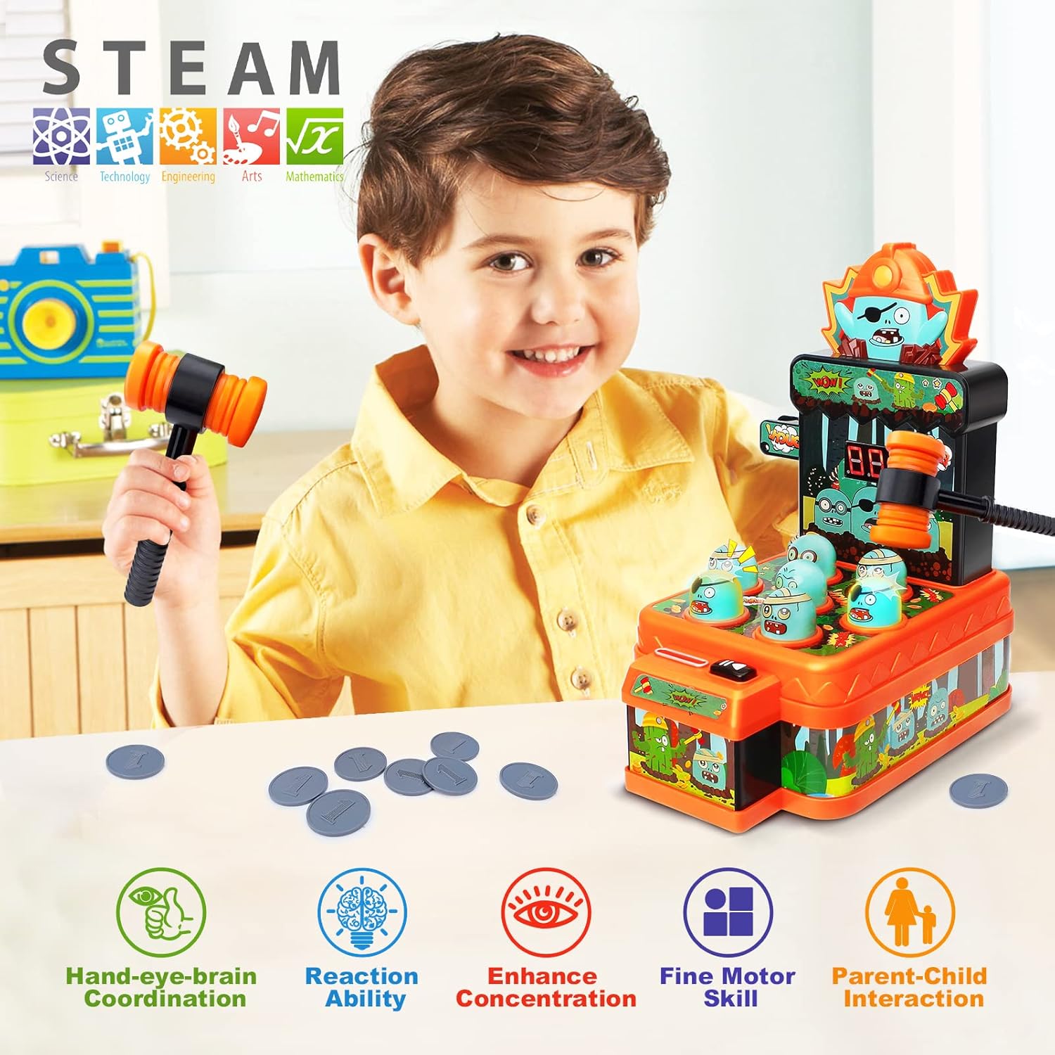 Zombies Whack Game-speelgoed v - Kids Zombie Toys recensie en prijs