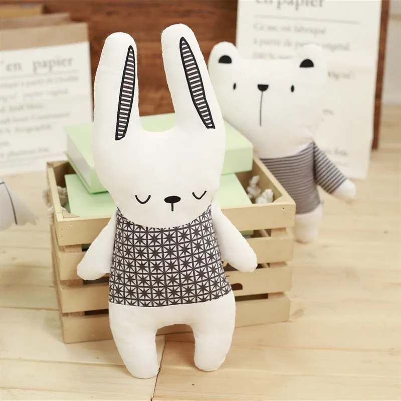 Katoenen knuffelpop konijn bee - Unicorn Stuffed Toy recensie en prijs