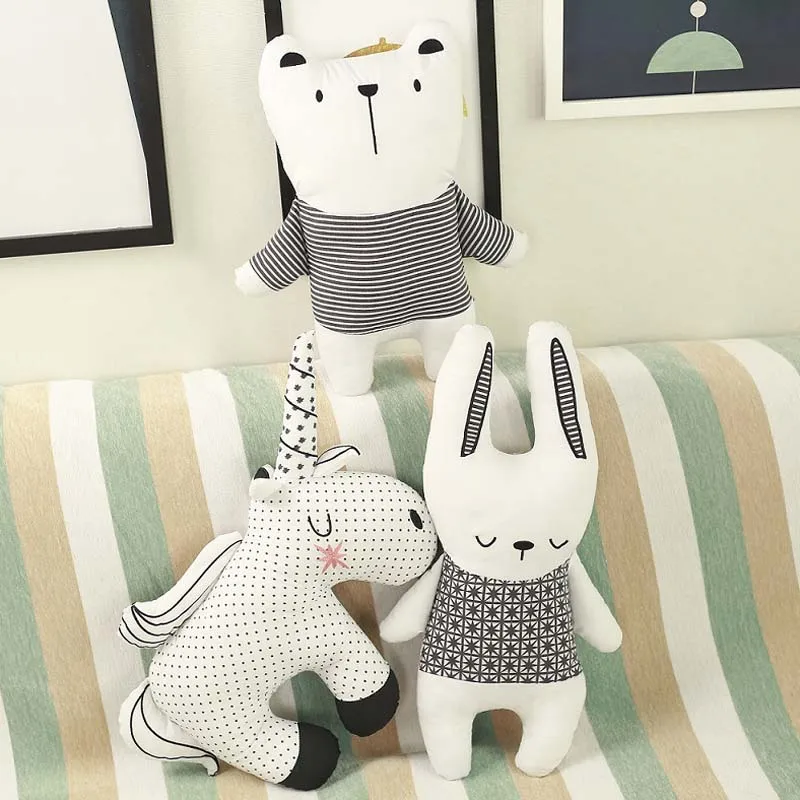 Katoenen knuffelpop konijn bee - Unicorn Stuffed Toy recensie en prijs