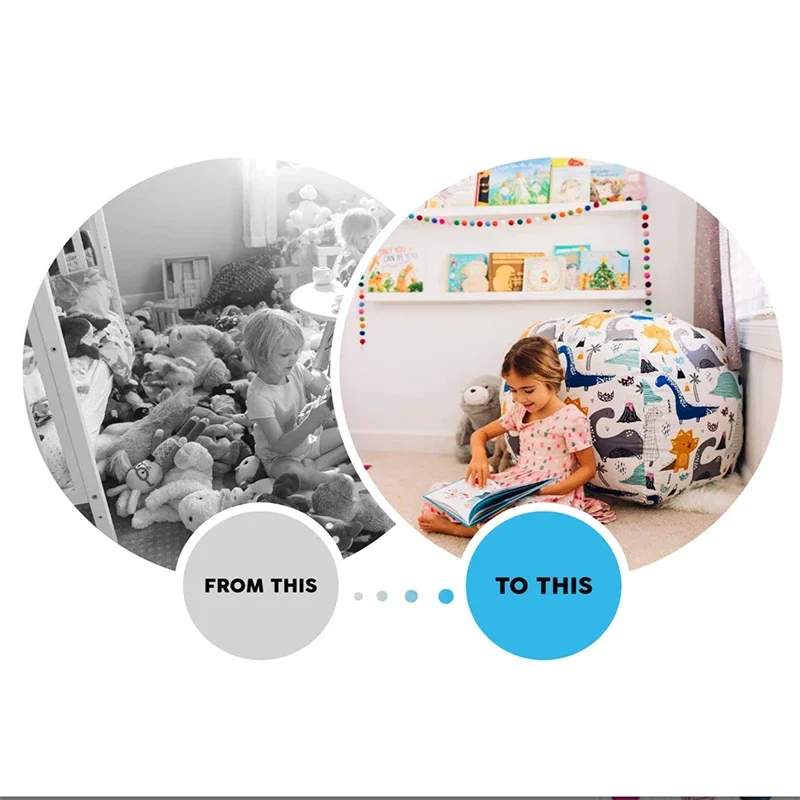 Nieuwe Beanbag Opbergzak voor  - Kids Zip Toys recensie en prijs