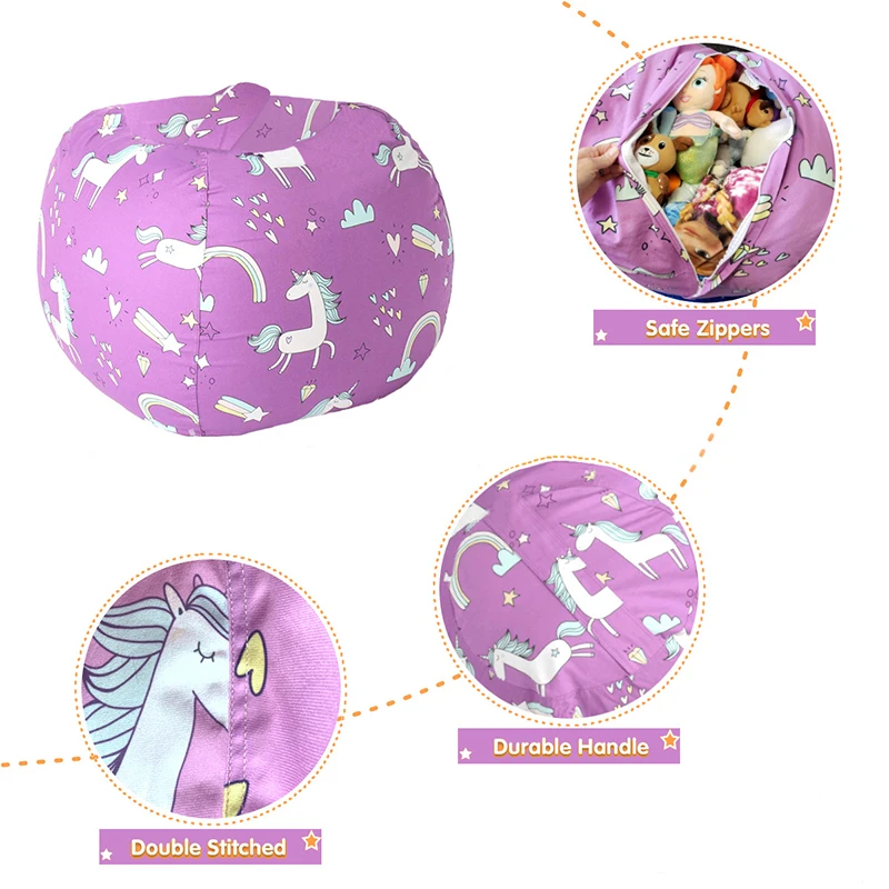 2025 Nieuwe Beanbag Opbergzak  - Kids Zip Toys recensie en prijs