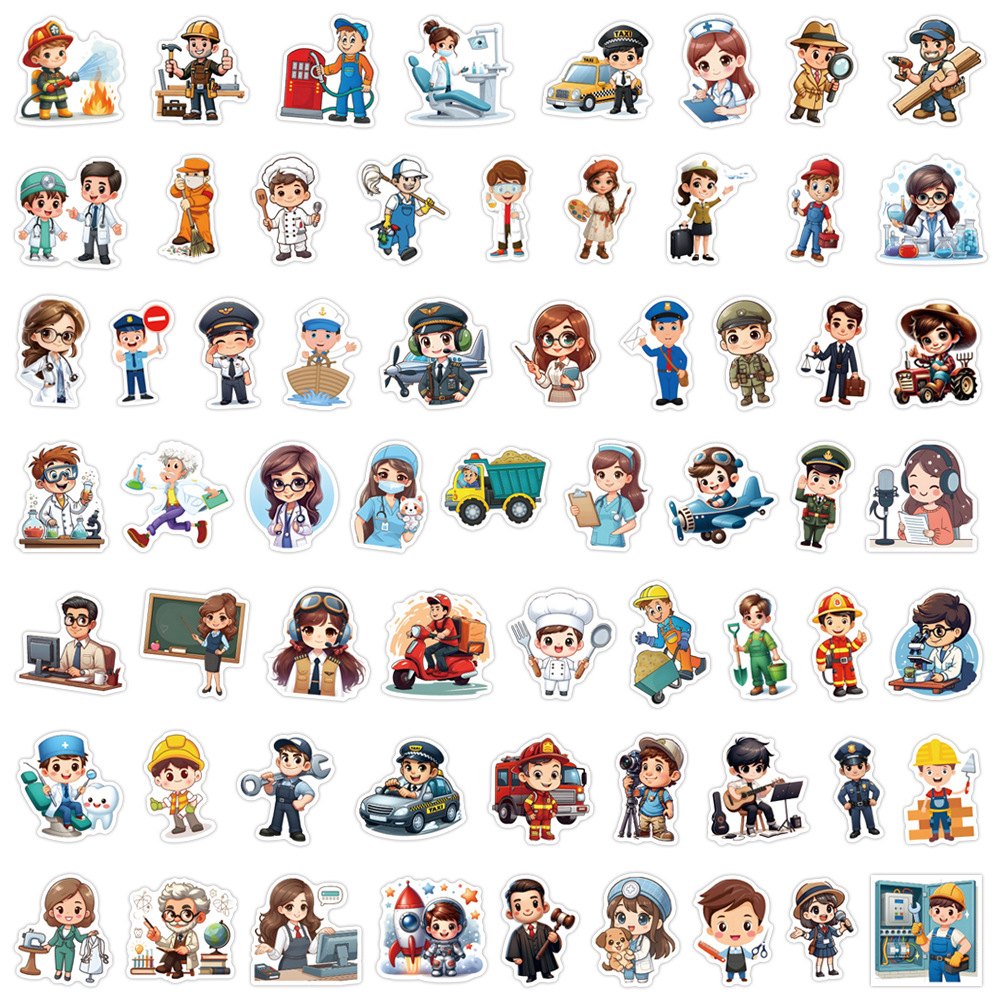 60PCS Carrière Werk Carrière S - Kids Toys Cartoon Images recensie en prijs