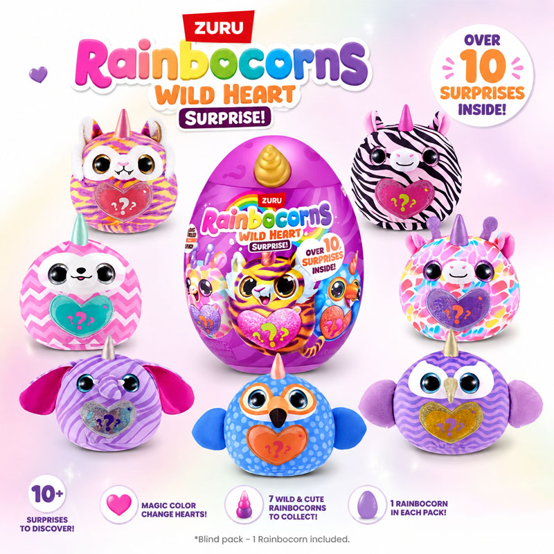 ZURU Rainocorns Wild Heart Sur - Unicorn Stuffed Toy recensie en prijs