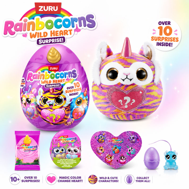 ZURU Rainocorns Wild Heart Sur - Unicorn Stuffed Toy recensie en prijs