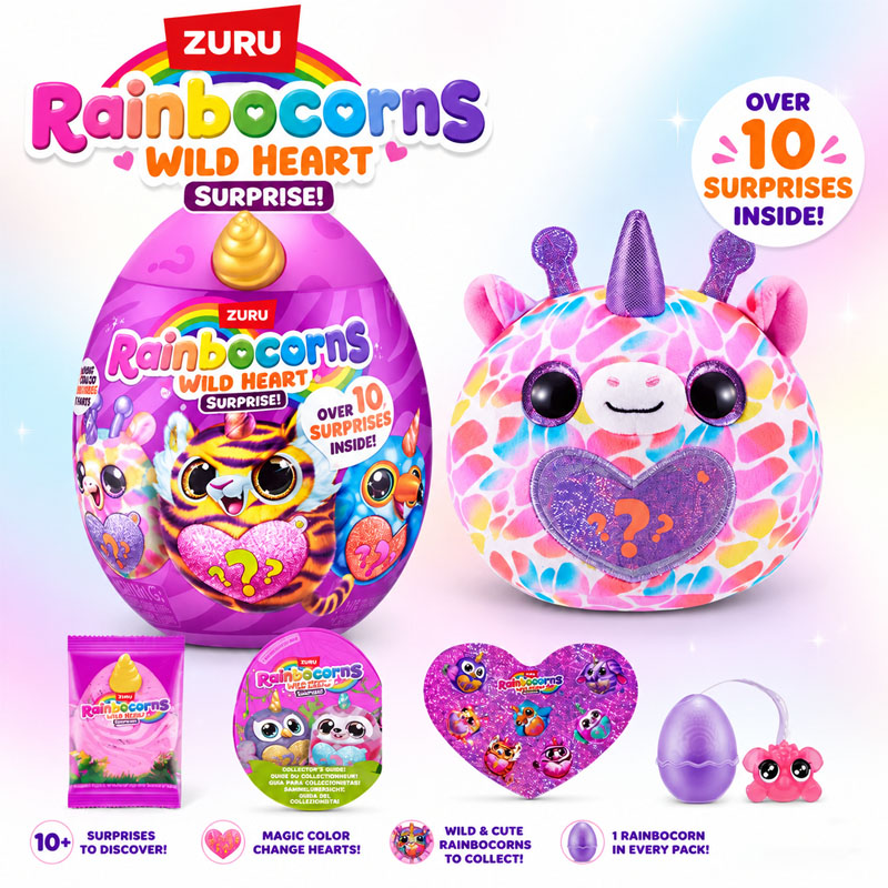 ZURU Rainocorns Wild Heart Sur - Unicorn Stuffed Toy recensie en prijs