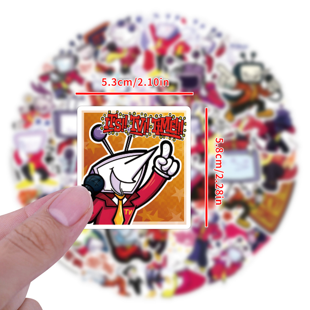 55PCS DELTARUNE Tenna Stickers - Kids Toys Cartoon Images recensie en prijs
